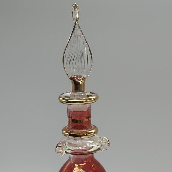 Beautiful Hand Blown Glass Perfume Bottles Made In Egypt. - Picture 3 of 10